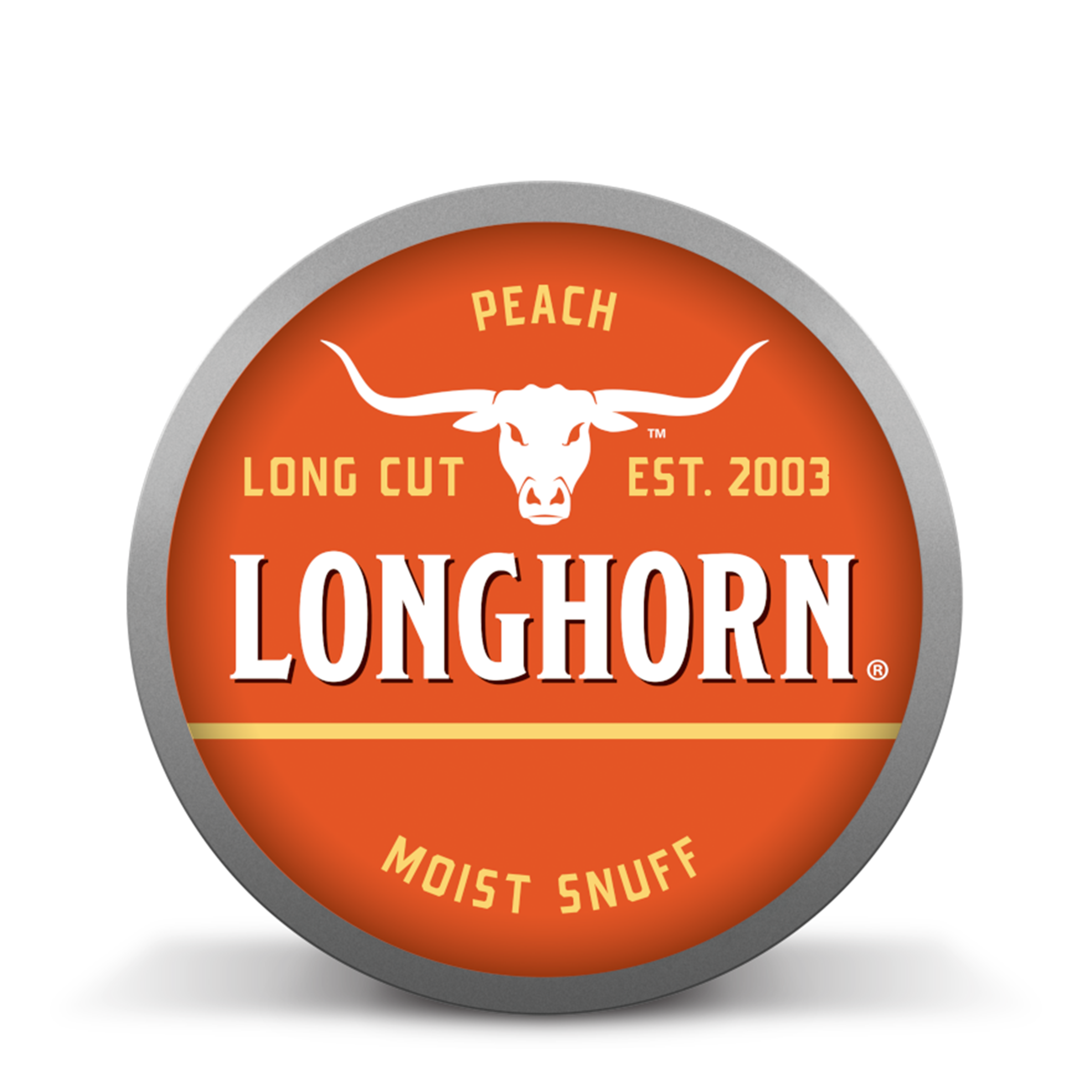 Can of Longhorn Peach Flavor